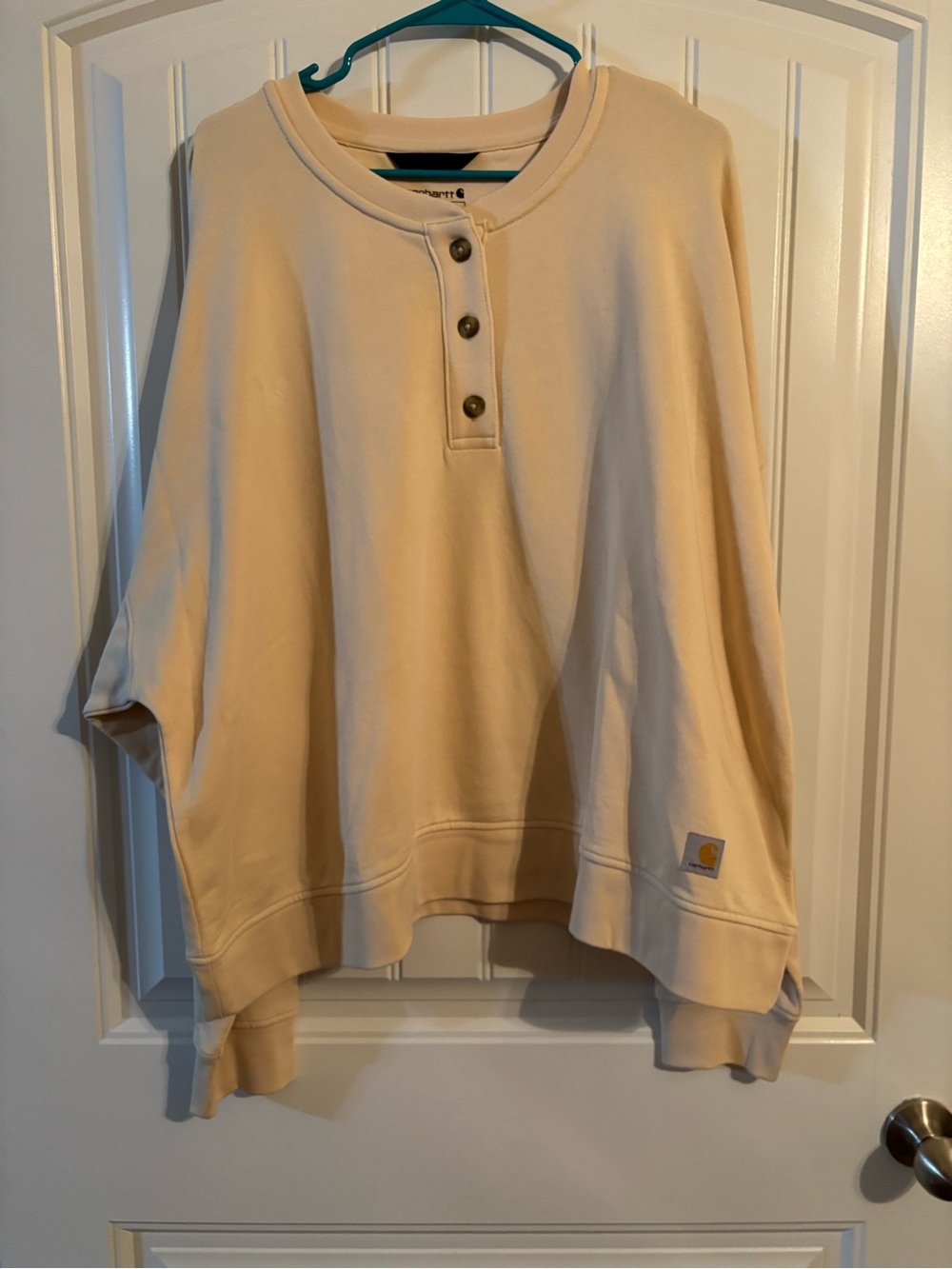 Carhartt Women’s Cream Henley Long Sleeve